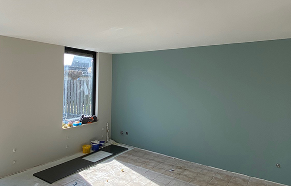 gestuckte wanden plafond